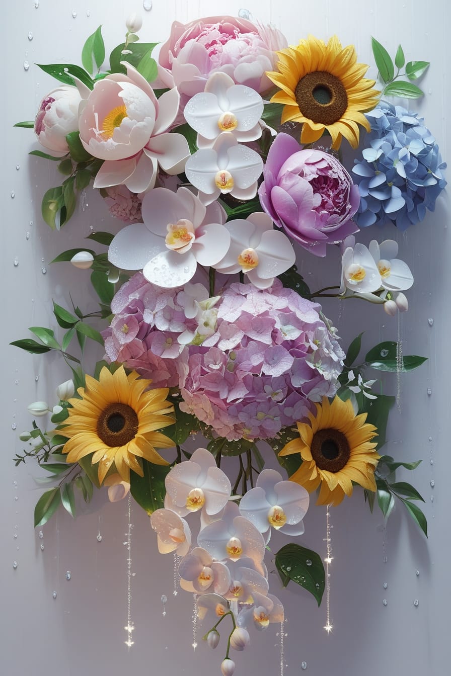 Sunflower & Daisy