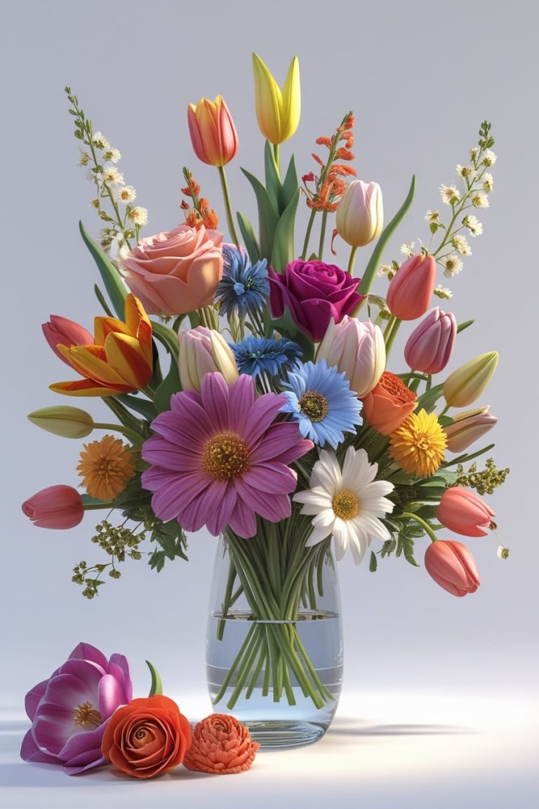Mixed Floral Basket